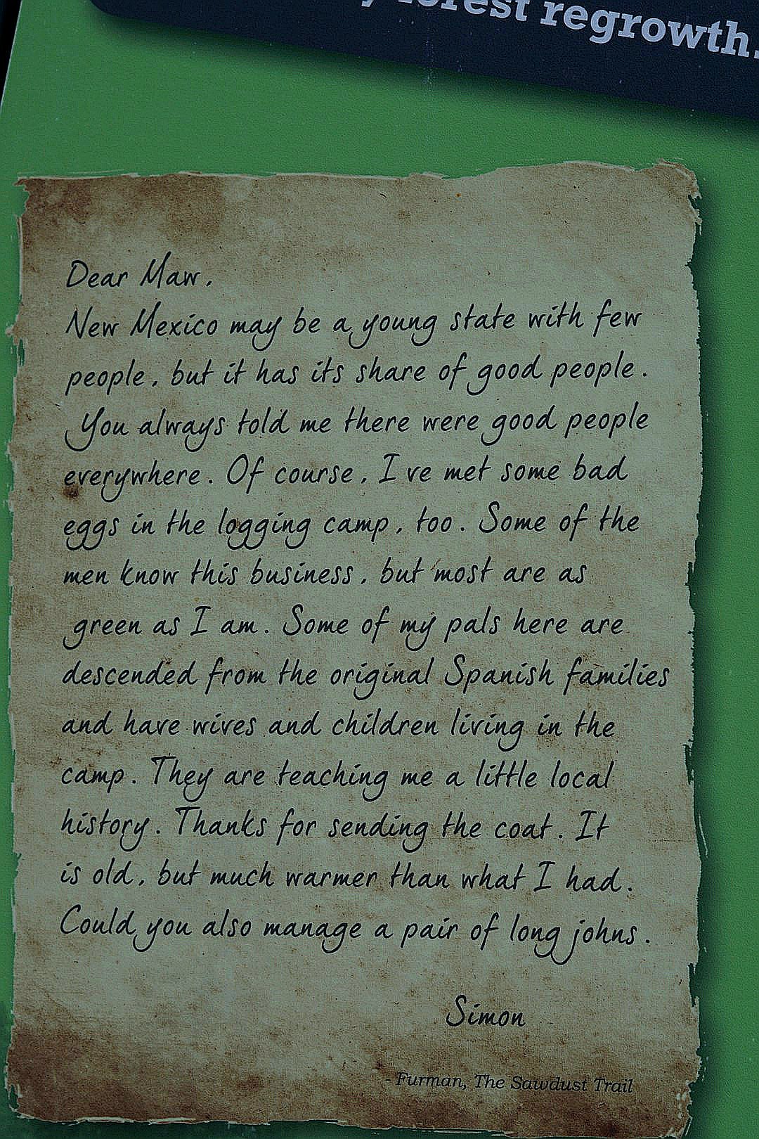 A piece of paper with a poem written on it