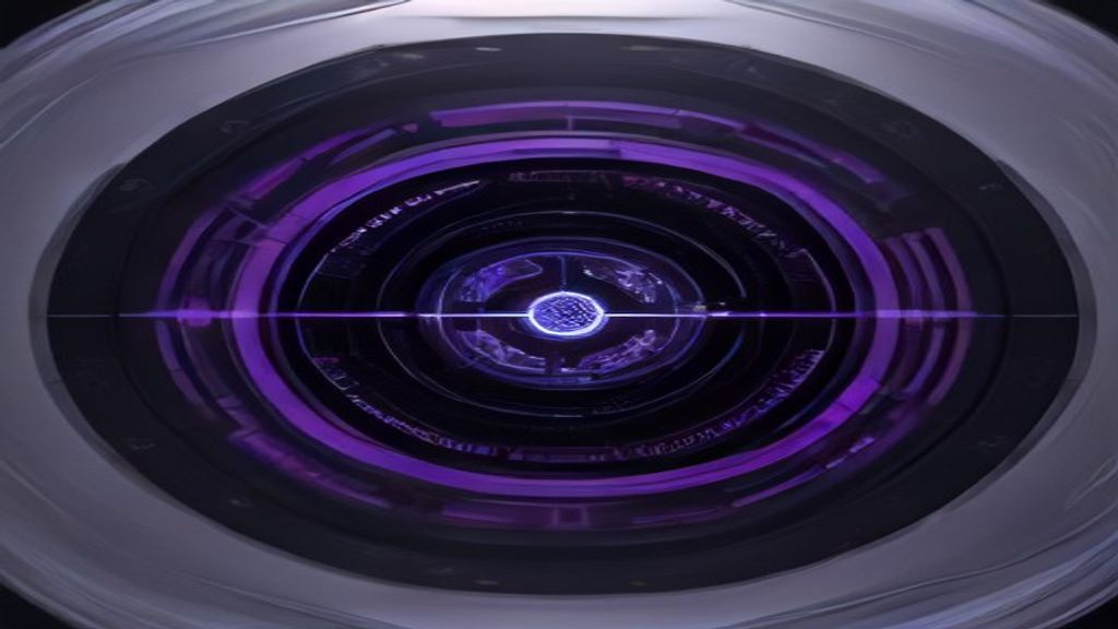 An abstract visualization of AI intelligence merging with hardware. Shimmering liquid metal flowing into a precise grid 