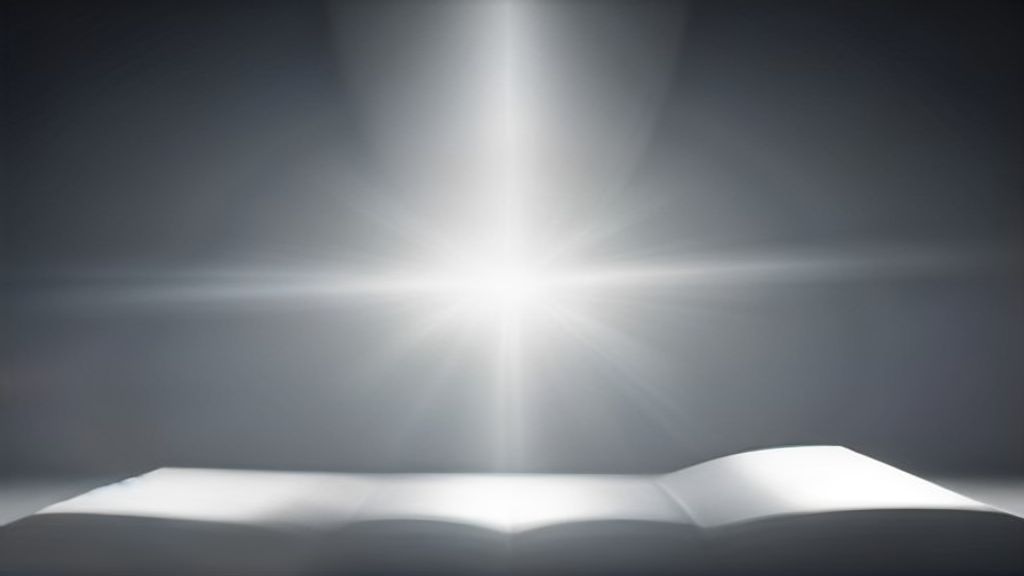 A modern abstract composition of translucent glass prisms refracting a spectrum of light into a continuous, flowing ribb