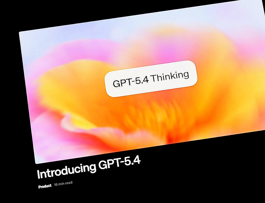 Introducing gpt-5.4 with gpt-5.4 thinking