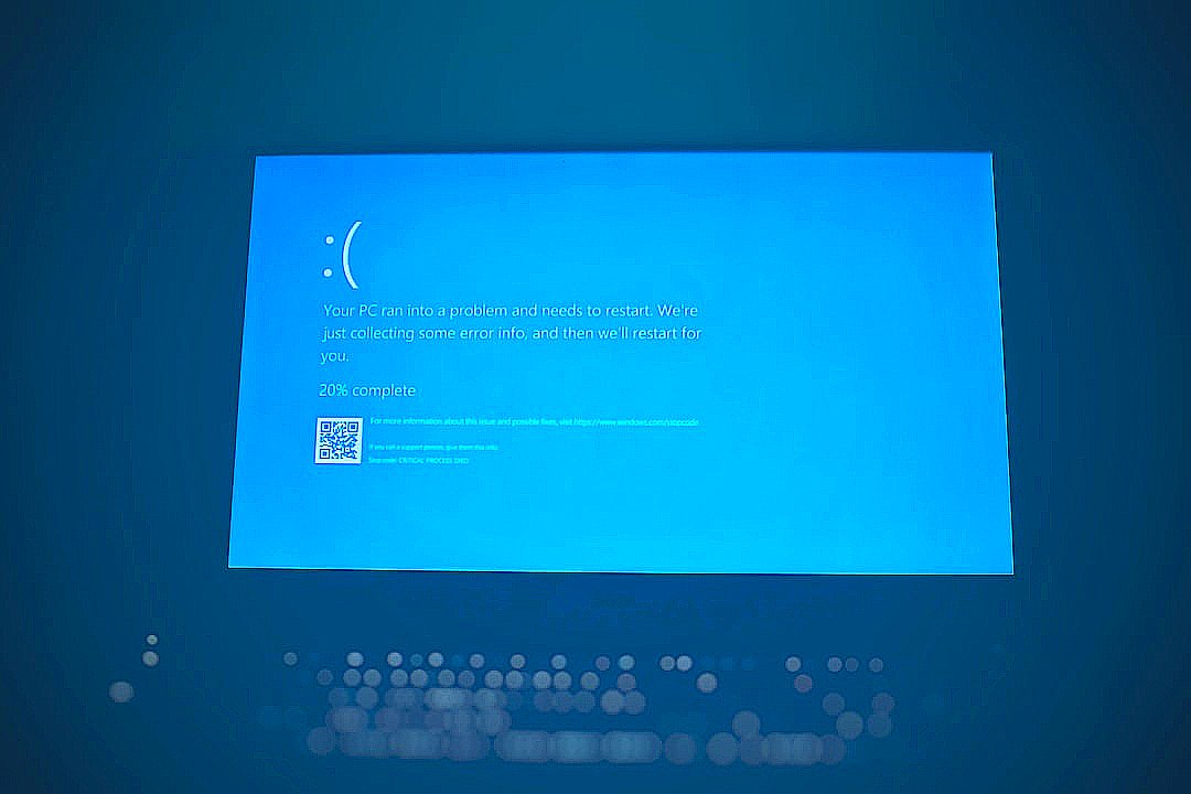 black flat screen computer monitor