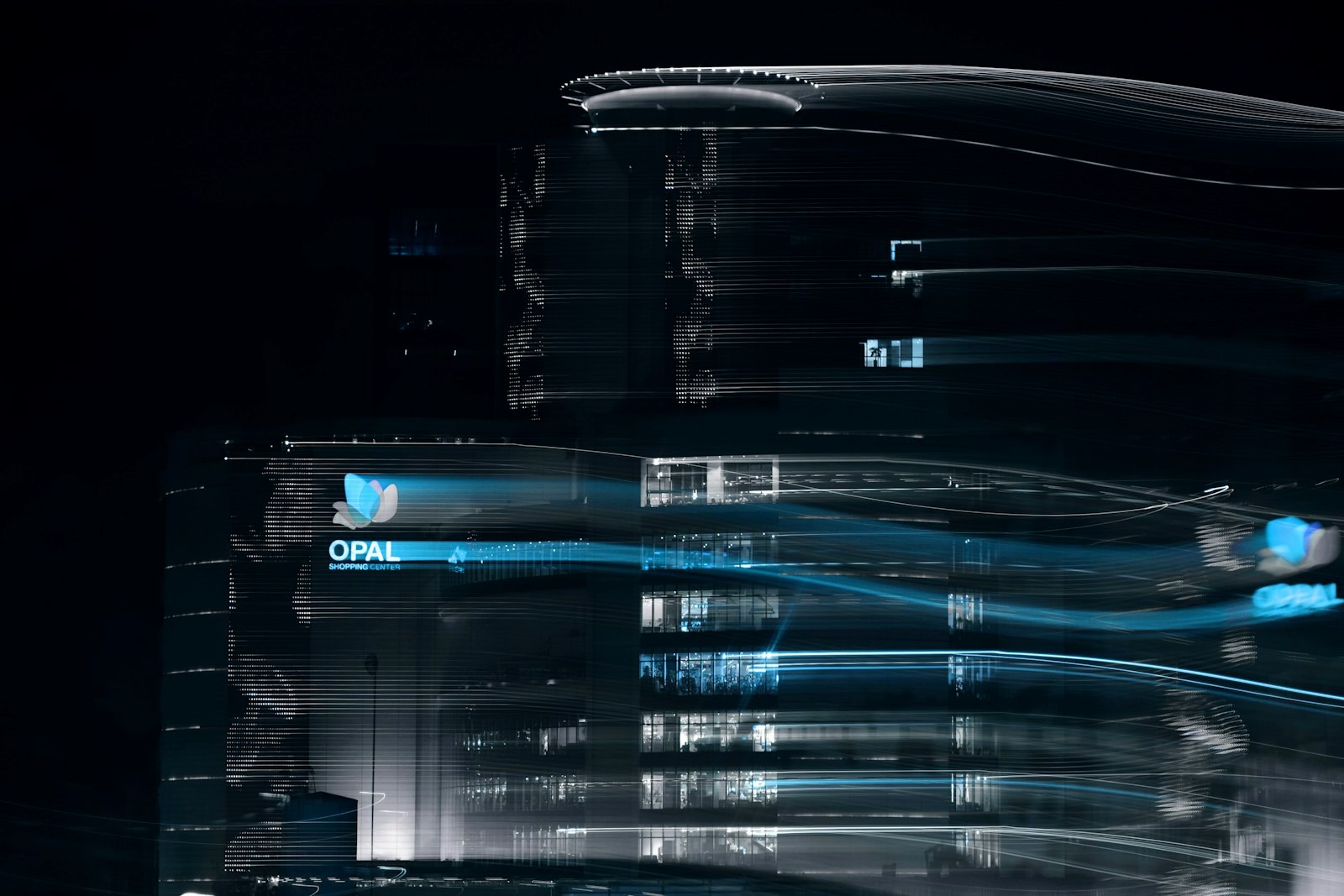 Abstract blue and gray futuristic digital interface