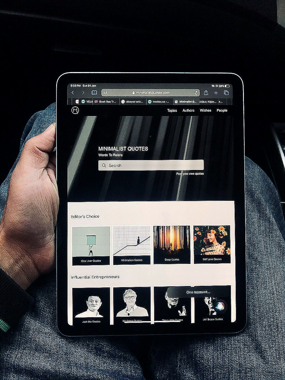 person holding black android smartphone