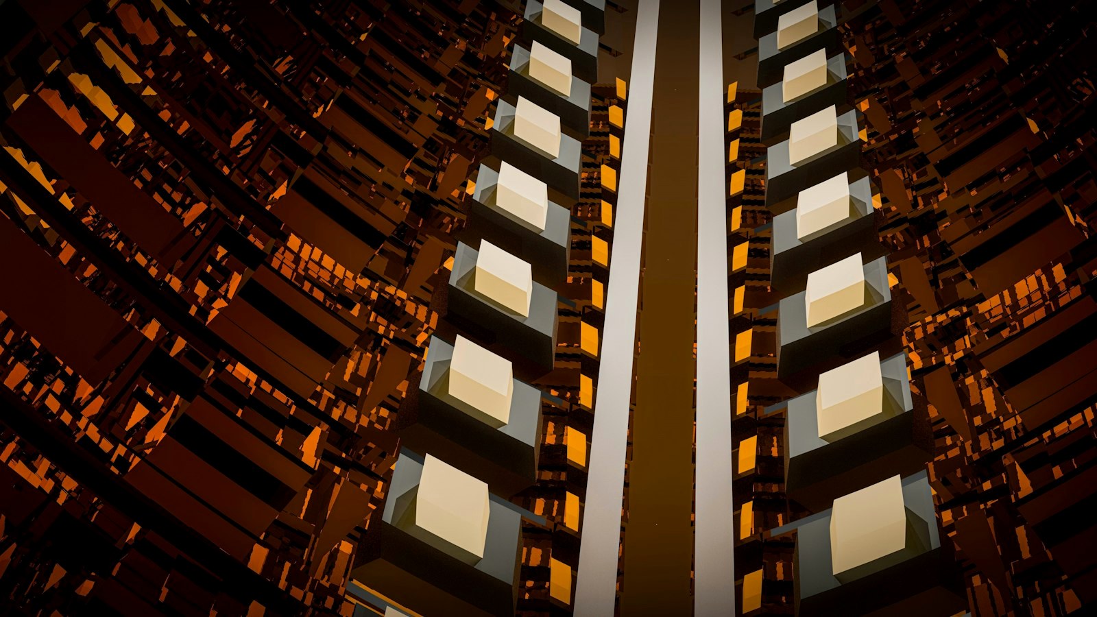 a very tall building with lots of windows